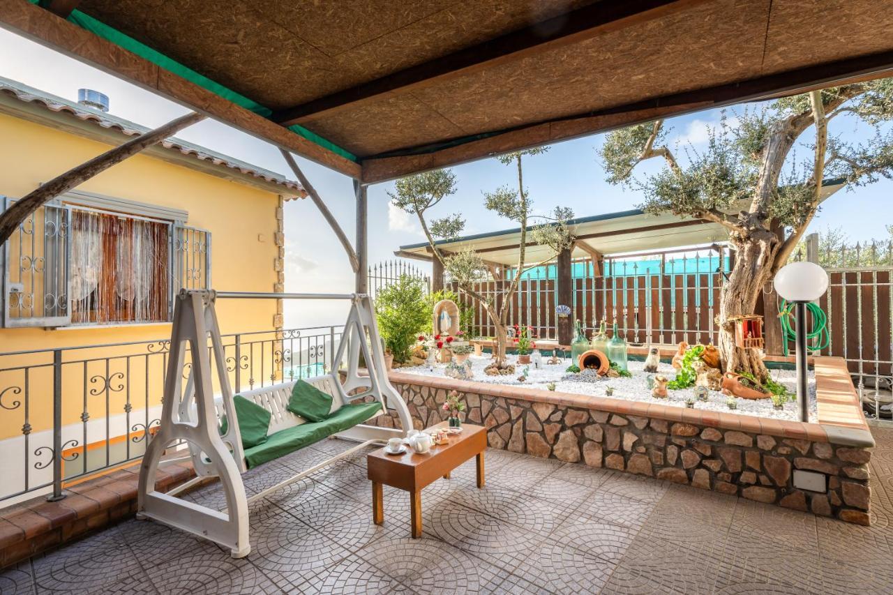 Villa Al Calar Del Sole Massa Lubrense Exterior foto